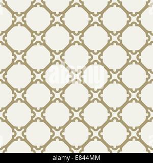 Geometric vector pattern with oriental elements. Seamless background. Abstract texture Stock Vector