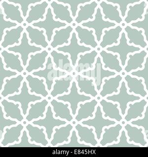 Geometric vector pattern with oriental elements. Seamless background. Abstract texture Stock Vector