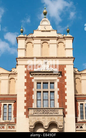 Renaissance Cloth Hall (Sukiennice) in Main Market Square (Rynek Glowny), Krakow, Poland Stock Photo