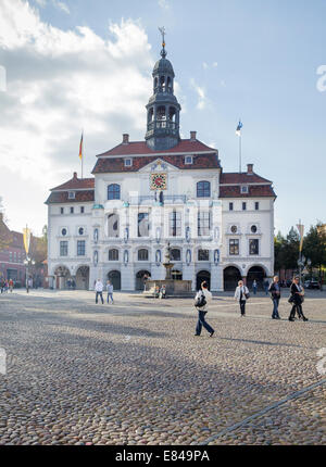 Town Hall, Luneburg, Lower Saxony, Germany Stock Photo