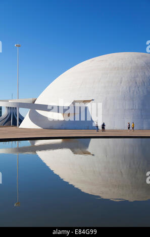 National Museum, Brasilia, Federal District, Brazil Stock Photo