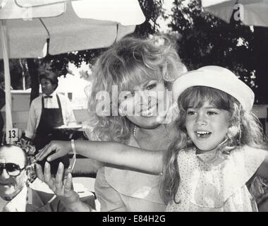 Sally Struthers and Daughter Samantha Rader during Young Musicians