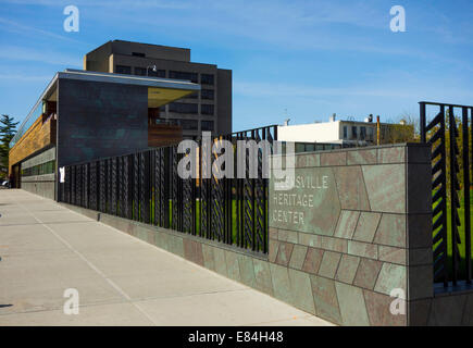 Weeksville heritage center in Brooklyn NY Stock Photo