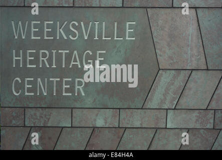 Weeksville heritage center in Brooklyn NY Stock Photo