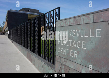 Weeksville heritage center in Brooklyn NY Stock Photo