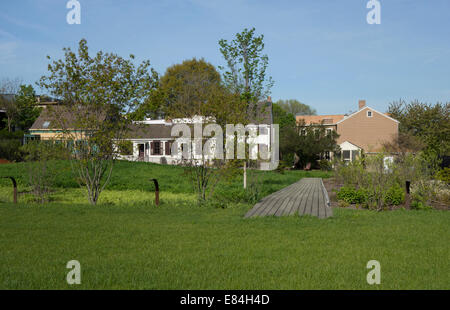 Weeksville heritage center in Brooklyn NY Stock Photo