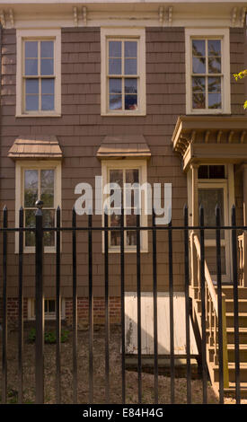 Weeksville heritage center in Brooklyn NY Stock Photo