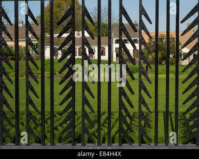 Weeksville heritage center in Brooklyn NY Stock Photo