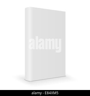 Hardcover book template, blank standing books mockup for design uses, 3d  rendering Stock Photo - Alamy