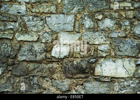 Old stone wall Stock Photo