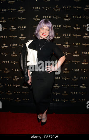 FIZZ Las Vegas grand opening and Elton John's birthday party at Caesars Palace Hotel & Casino - Arrivals  Featuring: Kelly Osbourne Where: Las Vegas, Nevada, United States When: 29 Mar 2014 Stock Photo