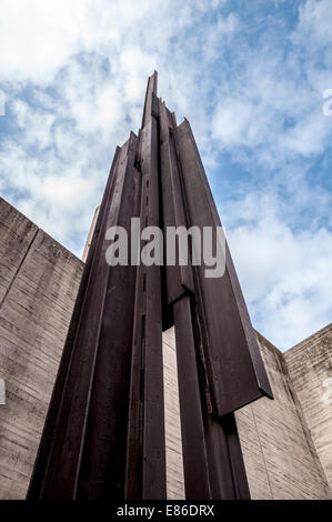 Risiera Di S.Sabba concentration camp memorial sculpture in Trieste Italy Stock Photo