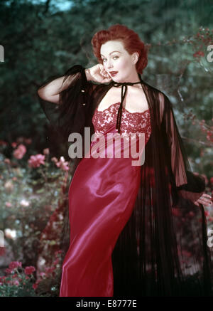JEANNE CRAIN (1925-2003) US film actress about 1955 Stock Photo