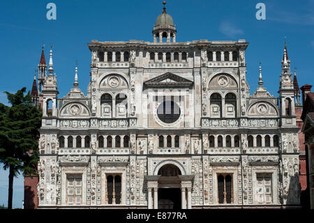 Italy, Lombardy, Certosa di Pavia, Carthusian Monastery of Pavia Stock Photo