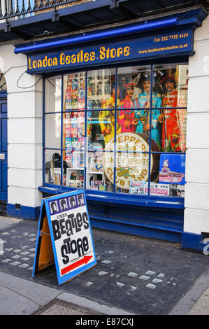 London Beatles Store on Baker Street in London England United Kingdom UK Stock Photo