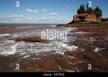 Bay Of Fundy, Burncoat Head, Reported To Have The Highest Tides In The 