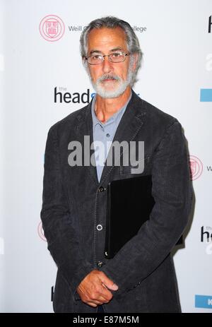 New York, NY, USA. 1st Oct, 2014. David Strathairn at arrivals for The Headstrong Project's Words of War Benefit, Tribeca 360, New York, NY October 1, 2014. Credit:  Gregorio T. Binuya/Everett Collection/Alamy Live News Stock Photo