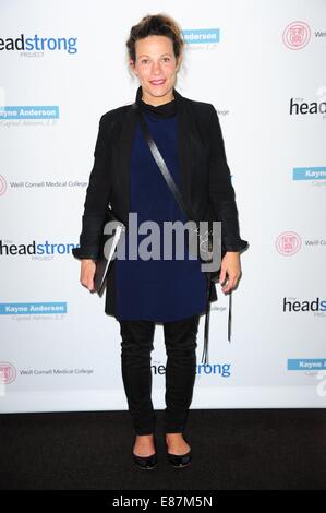 New York, NY, USA. 1st Oct, 2014. Lili Taylor at arrivals for The Headstrong Project's Words of War Benefit, Tribeca 360, New York, NY October 1, 2014. Credit:  Gregorio T. Binuya/Everett Collection/Alamy Live News Stock Photo