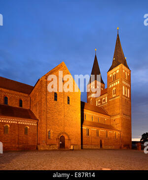 Jerichow Monastery, the oldest brick church in northern Germany, Jerichow, Saxony-Anhalt, Germany Stock Photo