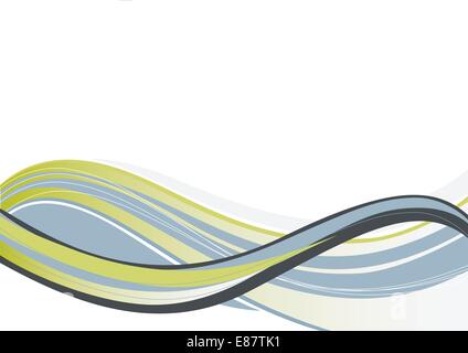 Vector illustration of modern, abstract background. Stock Vector
