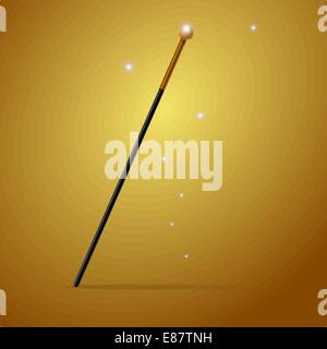 Magic stick Stock Vector