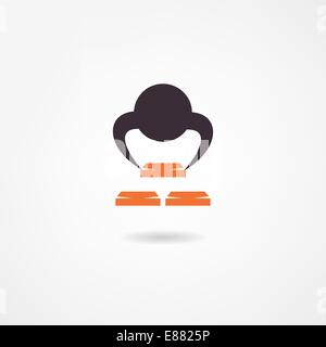 accountant icon Stock Vector
