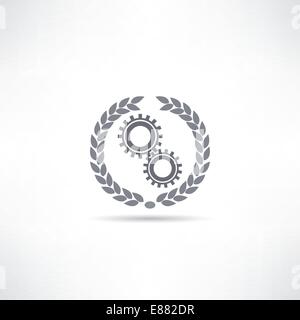 gear icon Stock Vector