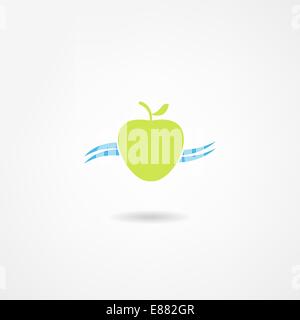 apple icon Stock Vector