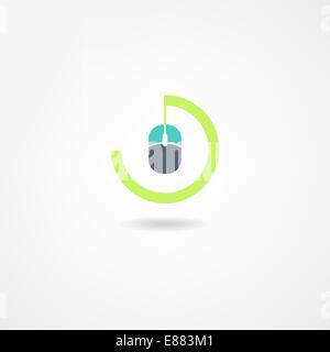 mouse icon Stock Vector
