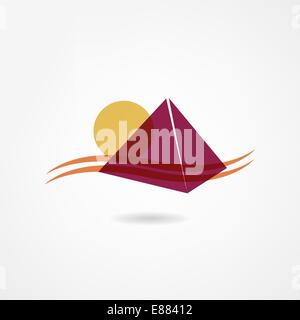 Egypt icon Stock Vector