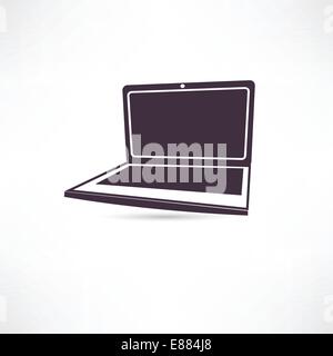 Laptops icon Stock Vector
