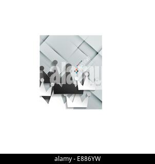 Vector paper crown modern design Stock Vector