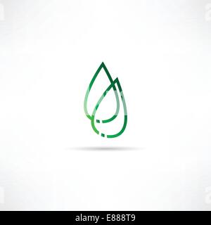 ecologi icon Stock Vector