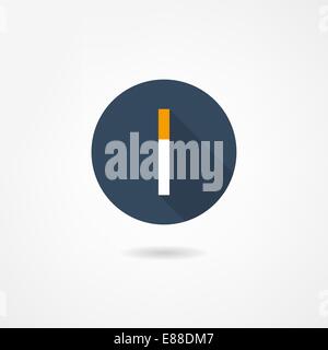 cigarette icon Stock Vector