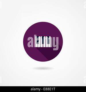 keys icon Stock Vector