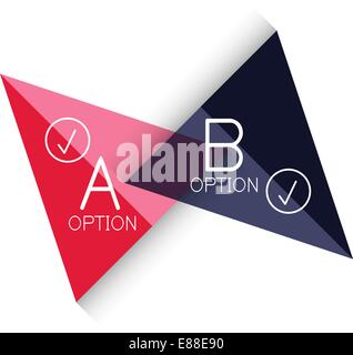 Vector color paper arrow design template for business background | numbered banners | business lines | graphic website layout vector Stock Vector