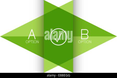 Vector color paper arrow design template for business background | numbered banners | business lines | graphic website layout vector Stock Vector