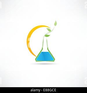 experience on plants icon Stock Vector