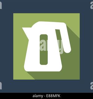 electric kettle icon Stock Vector