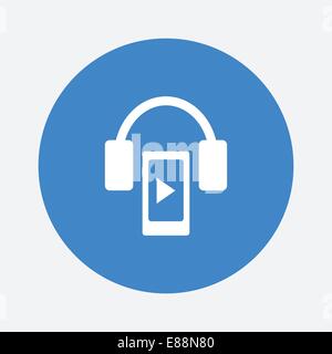 Listen to music Stock Vector