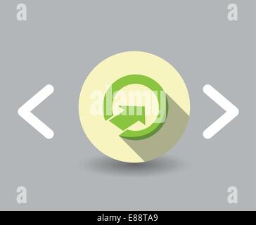 up Arrow icon Stock Vector