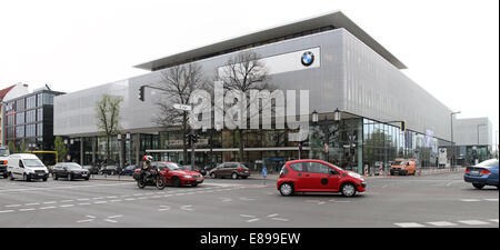 Berlin, Germany, the BMW branch in Berlin at the Kaiser dam Stock Photo