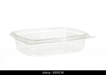 Three Plastic Food Containers For Take Away, Isolated On White Background  Stock Photo, Picture and Royalty Free Image. Image 83679659.