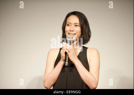 Japanese actress Miki Nakatani named as festival muse  for the 27th Tokyo International Film Festival. Stock Photo