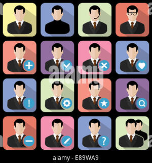 Users icon Stock Photo