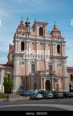 Church of St. Casimir, Vilnius, Lithuania, Baltic States Stock Photo