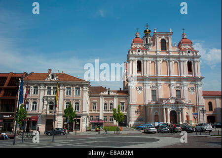 Church of St. Casimir, Vilnius, Lithuania, Baltic States Stock Photo