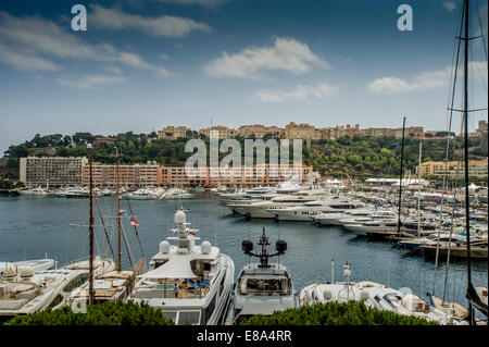marina in Monaco Stock Photo