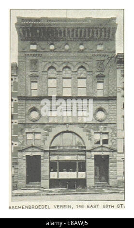 (King1893NYC) pg579 Aschenbroedel Verein, 146 EAST 86TH STREET Stock Photo