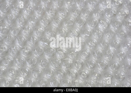 old dirty used bubble wrap background texture Stock Photo